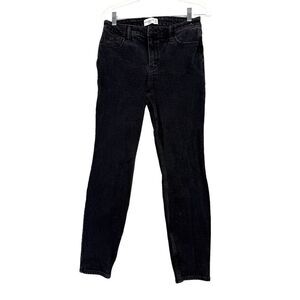 Abercrombie & Fitch The Skinny High Rise Jeans Washed Black Size 28/6R‎